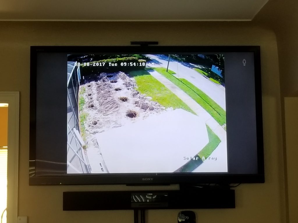 12 Solar Array Footer Holes